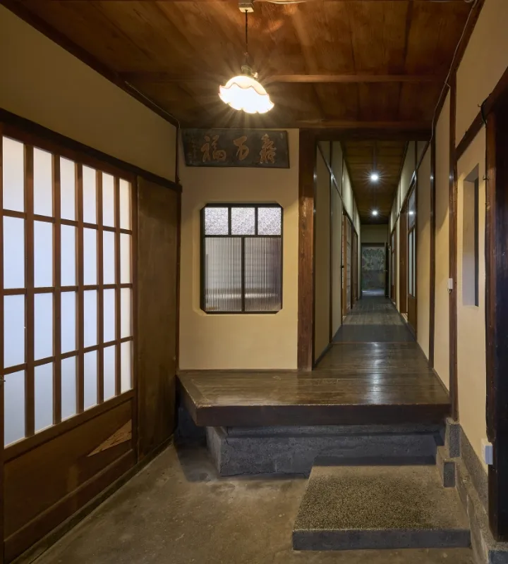 レトロ感ただよう宿泊施設